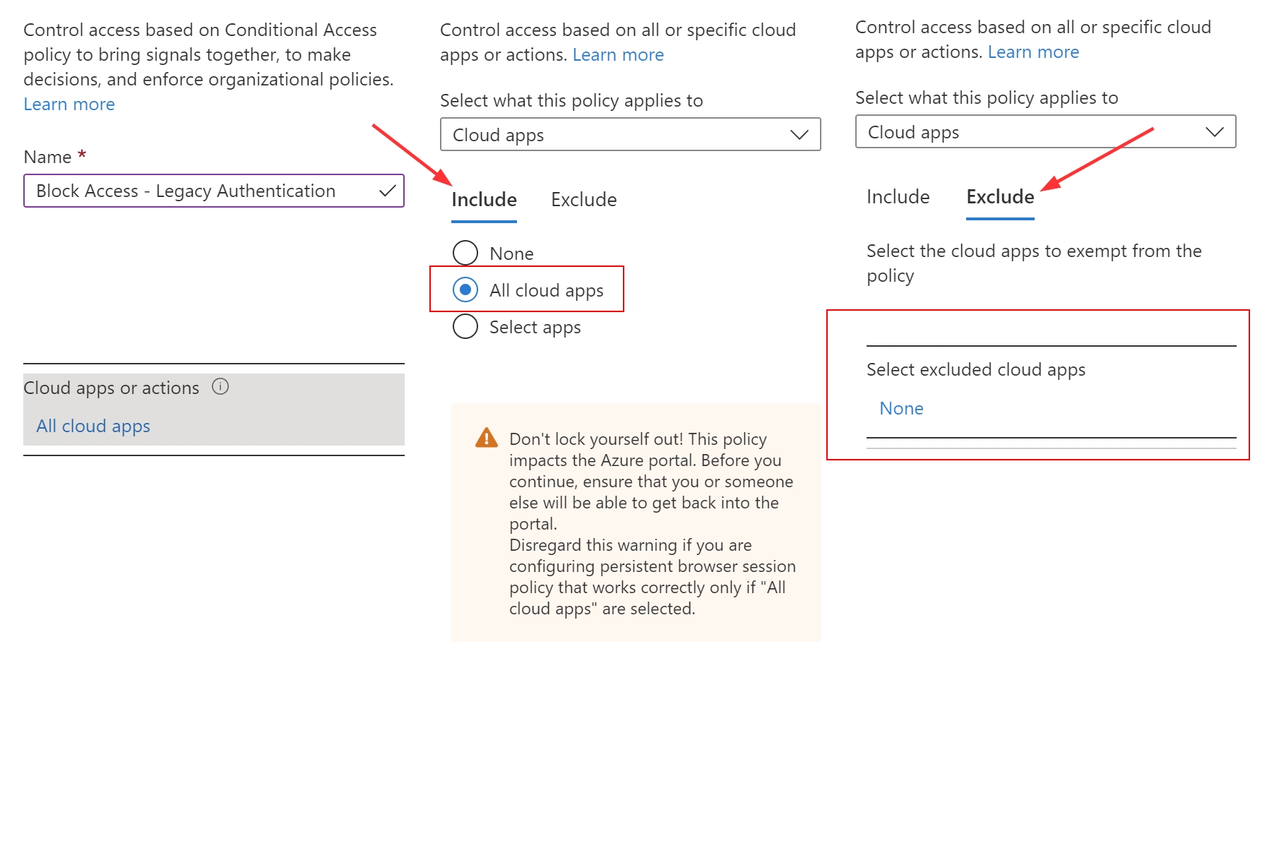 Azure AD – Conditional Access – Block Legacy Authentication – A Cloud Guy