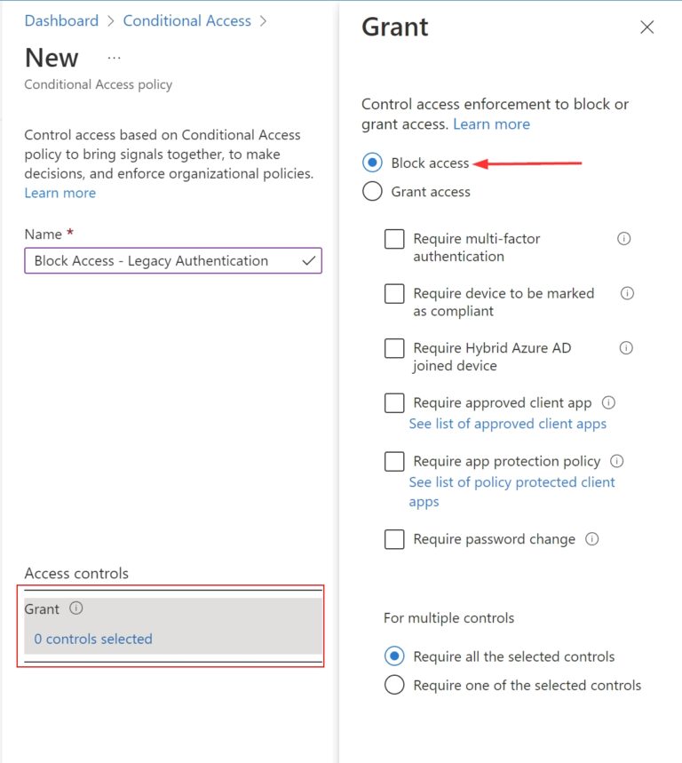 Azure AD – Conditional Access – Block Legacy Authentication – A Cloud Guy