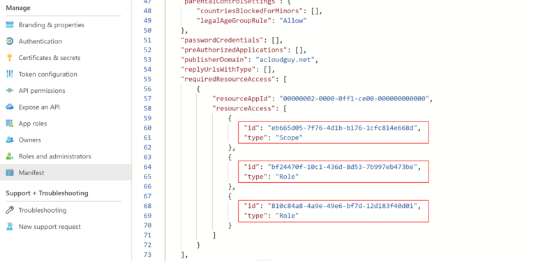 Azure AD – Determine App Roles and Scope Permissions – A Cloud Guy